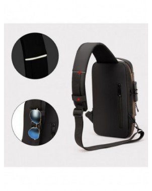 Men's Luggage & Bags-Crossbody Bags-Men Sling Backpack Cross