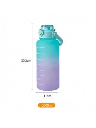 Kitchen-Drinkware-2L Outdoor Large Capacity Sport Water Bottle