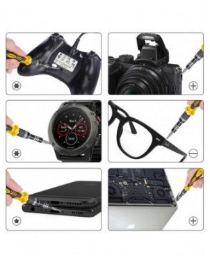 Tools-Hand Tools-Computer Repair Kit 115 in 1 Magnetic Laptop