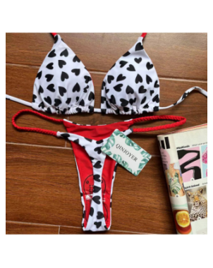 Maudymosi kostiumėliai-Seksualūs ir paplūdimio-Maudymosi kostiumėliai Bikini rinkinys seksualus