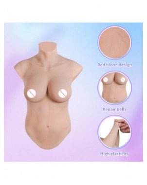 Sexy clothes-Sex clothes for men-8TH Silicone Breast Form with