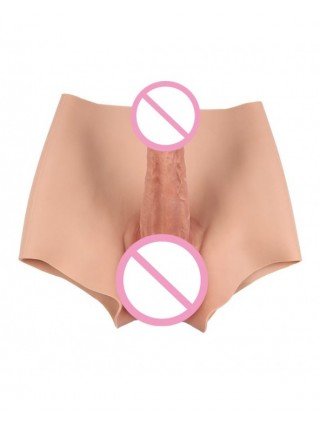 Vibrators, Dildos-Starp-on-Huge Silicone Dildo Panties Men