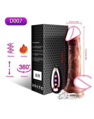 Vibratoriai, dildos-Išmanieji vibratoriai-Belaidis vibratorius Teleskopiniai Dildo moterims