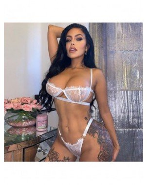 Women's Underwear-Bras-2 Pieces Sexy Bra Set Women Lace Floral