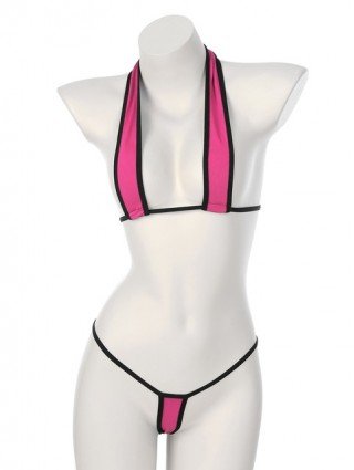Swimwear-Cover-Ups-Women Micro Bikini Set Lingerie Underwear