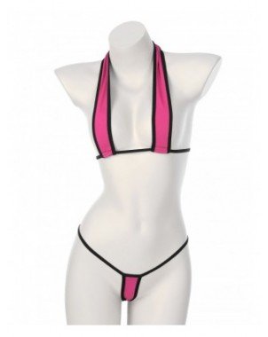 Swimwear-Cover-Ups-Women Micro Bikini Set Lingerie Underwear