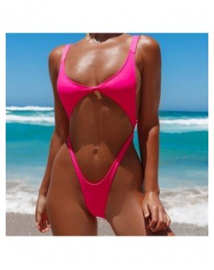 Swimwear-Cover-Ups-Sexy One Piece Swimsuit Women 2023 Cut Out