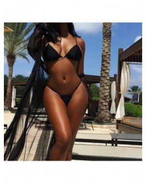Maudymosi kostiumėliai-Bikinio rinkiniai-Paplūdimio maudymosi kostiumėlis Moterys seksualus