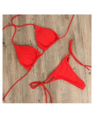 Maudymosi kostiumėliai-Seksualūs ir paplūdimio-Brazilijos moterų Mini Micro Bikini G-string