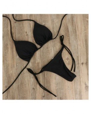Maudymosi kostiumėliai-Seksualūs ir paplūdimio-Brazilijos moterų Mini Micro Bikini G-string