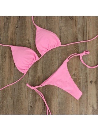 Maudymosi kostiumėliai-Seksualūs ir paplūdimio-Brazilijos moterų Mini Micro Bikini G-string