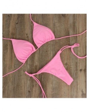 Maudymosi kostiumėliai-Seksualūs ir paplūdimio-Brazilijos moterų Mini Micro Bikini G-string