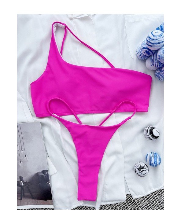 Swimwear-Cover-Ups-Sexy Asymmetric Extreme Mini Thong Bikini Swimwear-Cover-Ups-Sexy Asymmetric Extreme Mini Thong Bikini