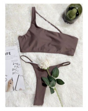 Swimwear-Cover-Ups-Sexy Asymmetric Extreme Mini Thong Bikini