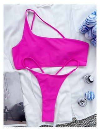 Swimwear-Cover-Ups-Sexy Asymmetric Extreme Mini Thong Bikini