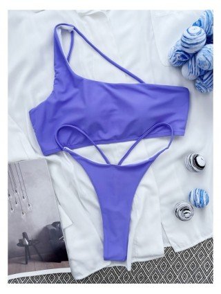 Swimwear-Cover-Ups-Sexy Asymmetric Extreme Mini Thong Bikini