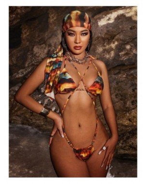 Swimwear-Cover-Ups-In-X Bandage bikinis 2022 mujer Triangle