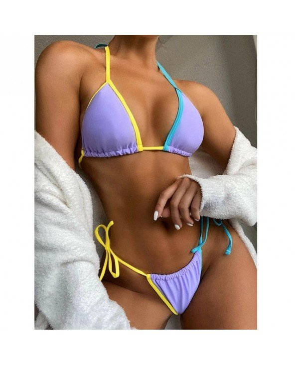 Swimwear-Bikini Sets-Swimsuit Print Women's Bikini Piece