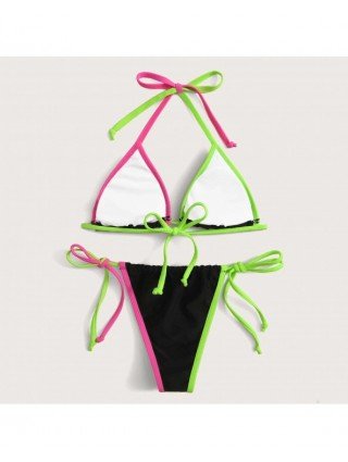 Swimwear-Bikini Sets-Swimsuit Print Women's Bikini Piece