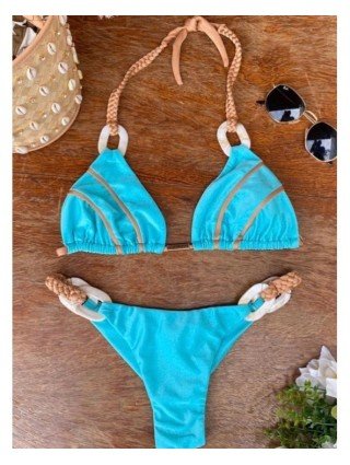 Swimwear-Cover-Ups-Black Bandeau Bikini Set Swimwear Women Push