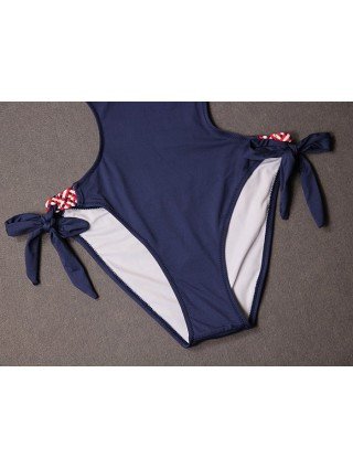 Swimwear-Cover-Ups-2022 Women Halter Lace Monokini Sexy One
