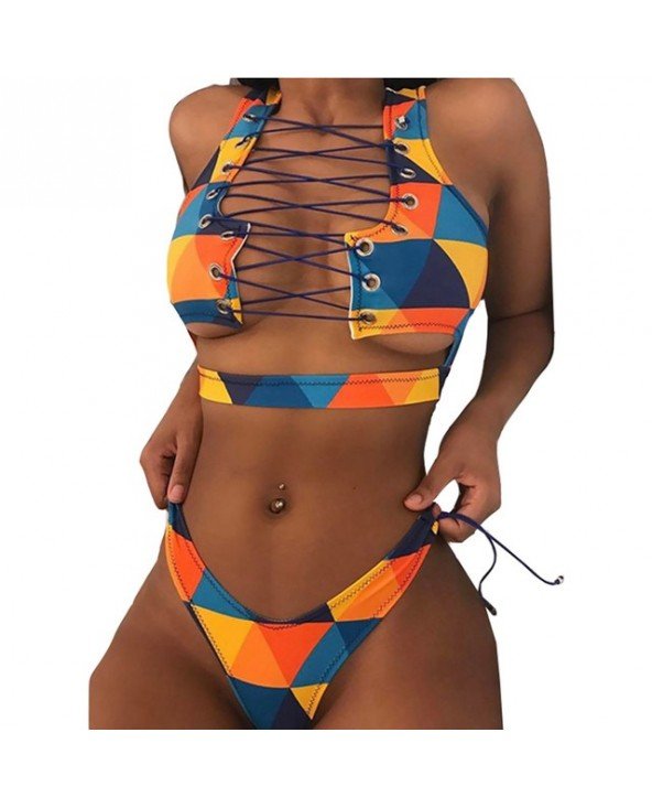 smart ring with vibration alarm Sexy Bikinis 2023 Mujer Women Swimsuit Push Up Bikini Set Bathing Suits  Halter Summer Beach Wear Biquini Swimwear Women Xxl main image 0