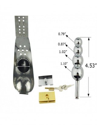 BDSM-Various BDSM gags-Erotic Urethral Lock Male Chastity Belt