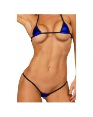 Swimwear-Bikini Sets-Sexy Women Small Thong Bra Swimwear Bikini