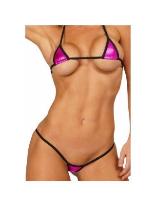 Swimwear-Bikini Sets-Sexy Women Small Thong Bra Swimwear Bikini