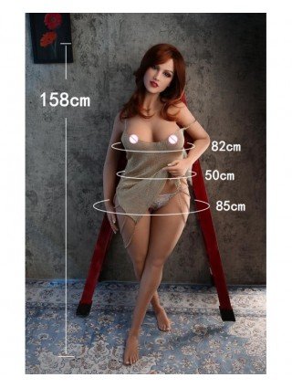 Sekso lėlės-Realistiškos sekso lėlės-Silikoninė viso kūno sekso lėlė 158CM Realistinis moterų