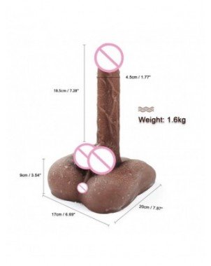 Vibratoriai, dildos-Realistiški dildo-Realistinis didžiulis dildo minkštas didelis penis