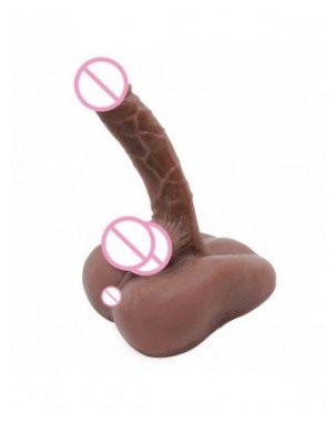 Vibratoriai, dildos-Realistiški dildo-Realistinis didžiulis dildo minkštas didelis penis