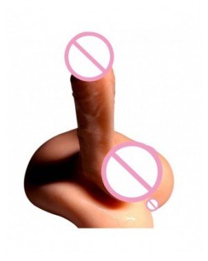 Vibratoriai, dildos-Realistiški dildo-Realistinis didžiulis dildo minkštas didelis penis