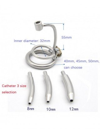 BDSM-Various BDSM gags-Stainless Steel Male Chastity Devices