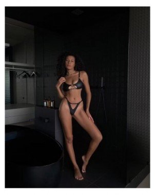 Sexy clothes-Sexy Underwear-Ellolace Leather Lingerie Set Women