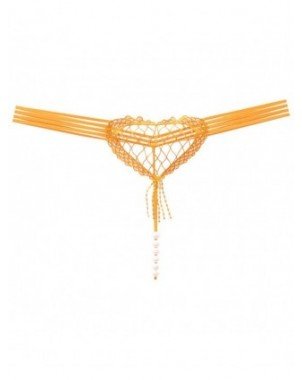 Sexy clothes-Sexy Underwear-Heart-Shaped Pearl Crotch Women