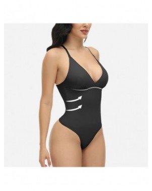 Moteriški apatiniai-Formuojantys drabužiai-Moterų Bodysuit lieknėjimo apatinis trikotažas Kūno
