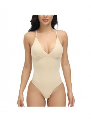 Moteriški apatiniai-Formuojantys drabužiai-Moterų Bodysuit lieknėjimo apatinis trikotažas Kūno
