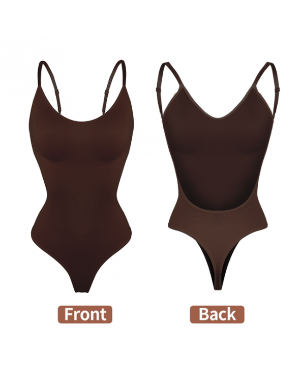 Women's Backless Bodysuits - Plunge Backless Body Shaper Bra Tummy Control  Party Favors For Women(shapewear Bodysuits)
