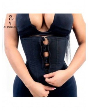 Women's Underwear-Shapewear-Women Latex Waist Trainer Body