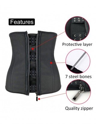 Women's Underwear-Shapewear-Women Latex Waist Trainer Body