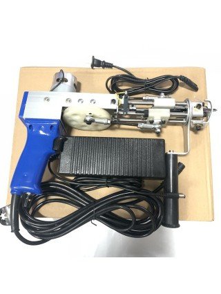 VEVOR Electric Carpet Tufting Machine Weaving Flocking Kit Cut Pile & Loop Pile