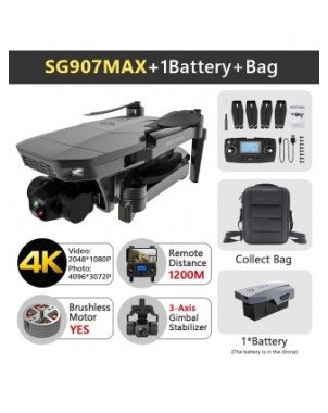 Camera & Photo-Camera Drones-New SG907 MAX Professional GPS
