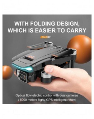 Camera & Photo-Camera Drones-LEETA Drones 2023 AE10 Mini 8K HD