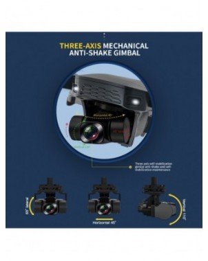 Fotoaparatai ir Kameros-Filmuojantys Dronai-Z50 Drone 4k Profesionalus dronas su kamera 3 ašių