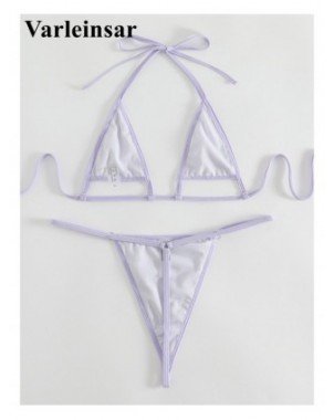 Women's Underwear-Panties-New Wrinkled Extreme Mini Micro Thong