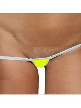 Women's Underwear-Panties-Women Sexy G-String Mini Panties Low