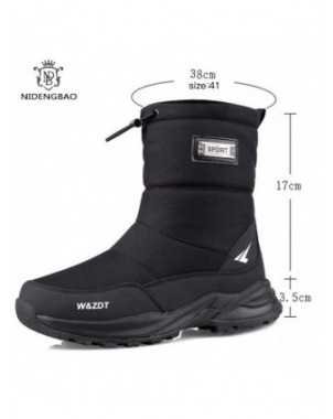 Winter High Boots for Man Outdoor Travel Snow Boots Zipper