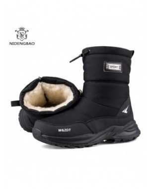 Winter High Boots for Man Outdoor Travel Snow Boots Zipper