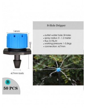 Garden Supplies-Watering & Irrigation Kits-Adjustable